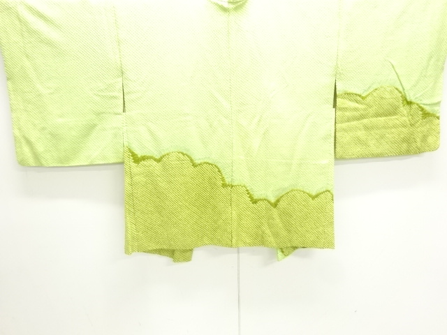 JAPANESE KIMONO / ANTIQUE HAORI / SILK / ALL SHIBORI / CLOUD